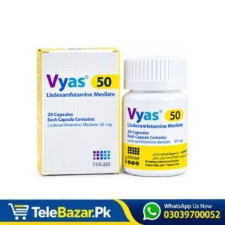 Vyas 50 mg Capsules – Lisdexamfetamine Mesilate In Pakistan